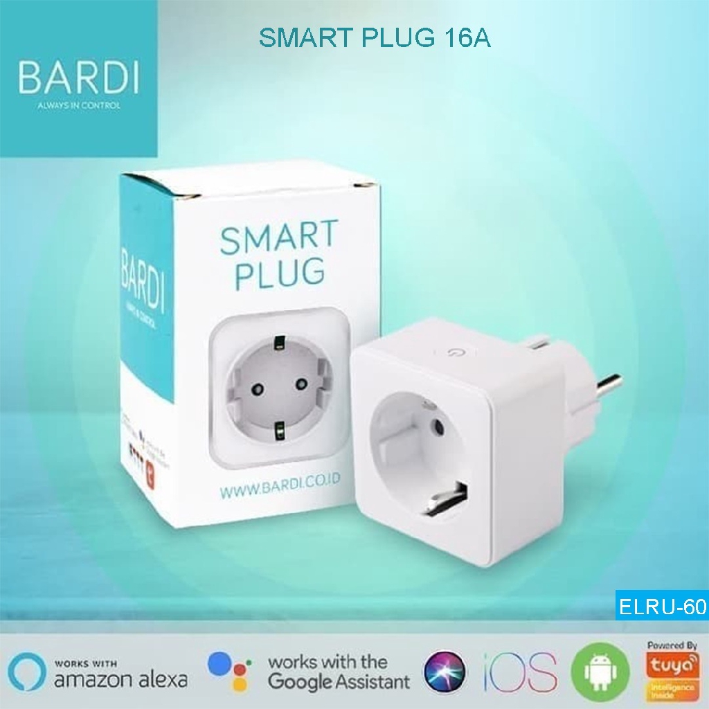 Bardi SMART PLUG Wifi Wireless Colokan IoT Smart Home Colokan Pintar Cbg