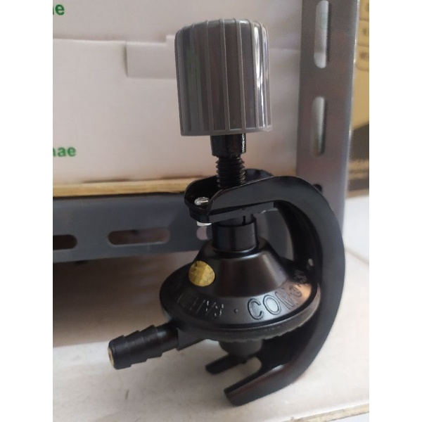 Kepala Gas / Regulator Gas Destec Tekanan Rendah Meter 201M/ Auto 201S / COM - U12R / U12RM BLACK