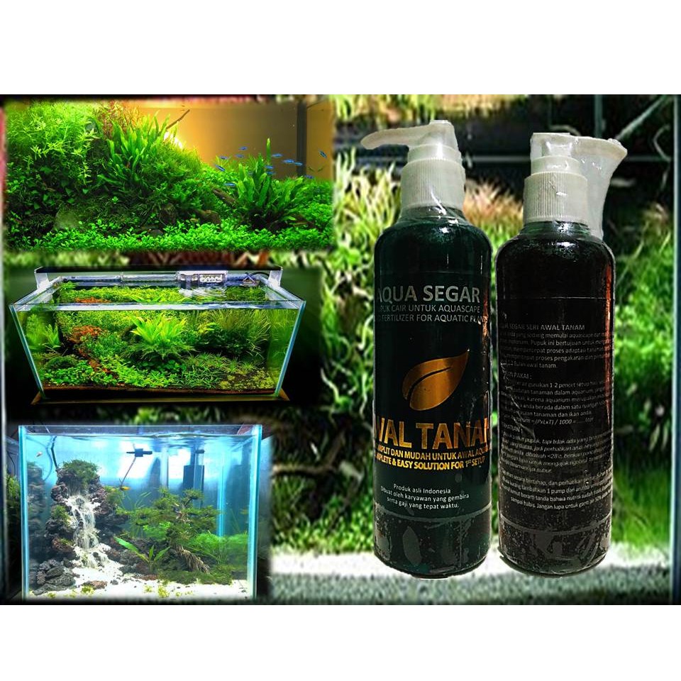 Aqua Segar Awal Tanam Pupuk Cair Aquasegar Aquascape