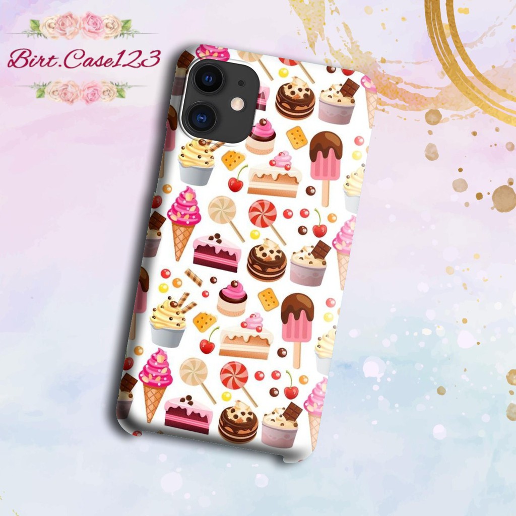 Hardcase DRAWING FOOD Vivo Y91 Y17 Y12 Y15 Y93 Y95 Y81 Y83 Y71 Y53 V5 V7 Y30 Y50 V17 Y11 y20 BC838