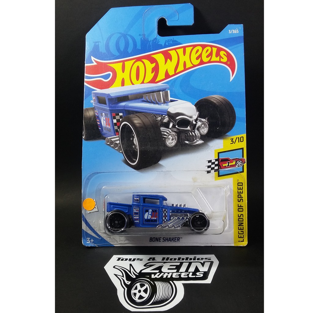 HOTWHEELS BONE SHAKER BLUE