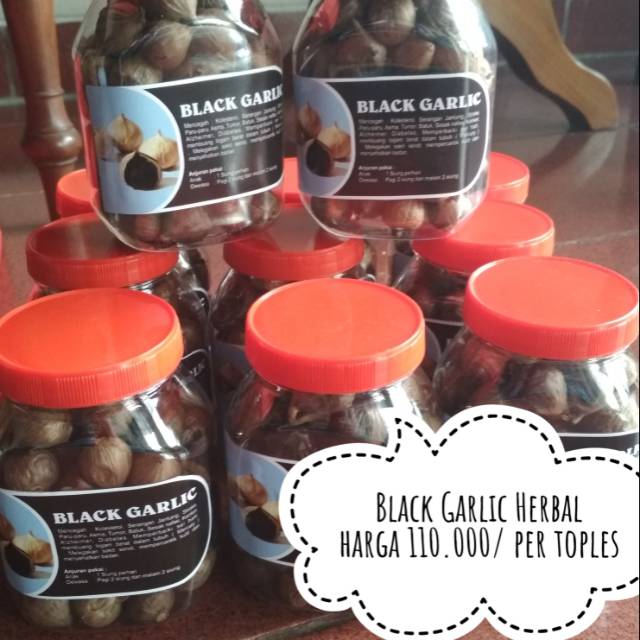 

Bawang garlic herbal black garlic