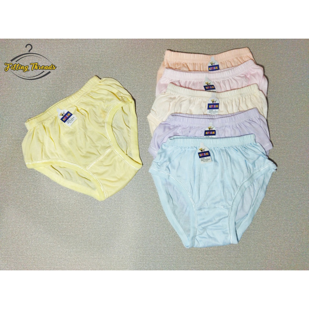 3 Pcs Daleman Celana Dalam Wanita Ibu Hamil Bigsize Cantik Inesia / CD Sempak Cewek BUMIL Kotobuki Jumbo Polos