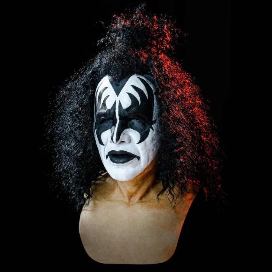 Topeng Kiss Gene Band Punk Mask Cosplay