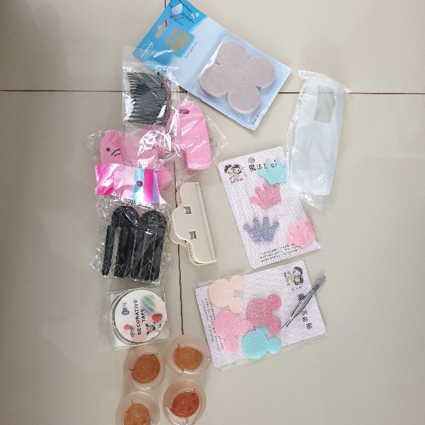 Klip Penjepit Plastik Sampah (1 Set Isi 2)