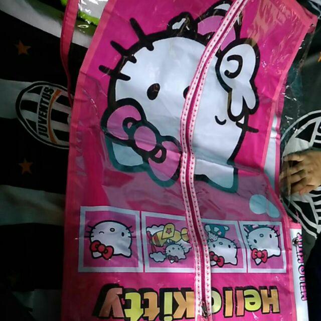 Paket 3in1 Set 3 In Hjo + Hbo + Hso Motif Hello Kitty Ungu