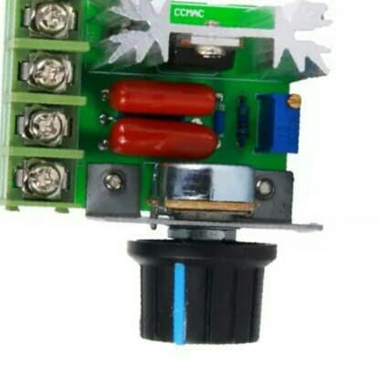 【HEMAT BESAR】 Dimmer SCR 2000 Watt motor Speed Control AC Pengatur tegangan AC Pengatur Putaran 【5.5