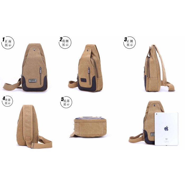 ori Bodypack Bag Tas Selempang Pria / Men Sling Shoulder Bags 6017 A367 grosir