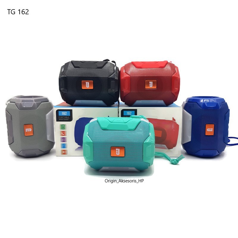 Speaker Bluetooth TG162 Lampu LED Portable Speaker Wireless TG-162 TG 162