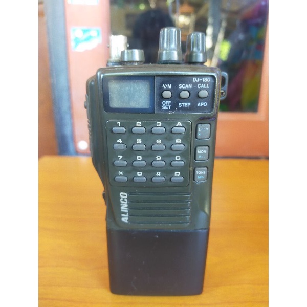 HT ALINCO DJ180 VHF BATERAI OFF HARGA 300K