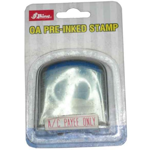 

Shiny Stempel PAYEE ONLY EN-124 A/C