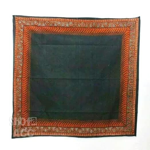 Kain Udeng Iket Kepala Segi Empat Motif Batik Khas Sunda Jawa Bali