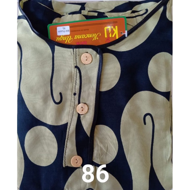 Daster Kencana Ungu Plisir K3 label coklat-48