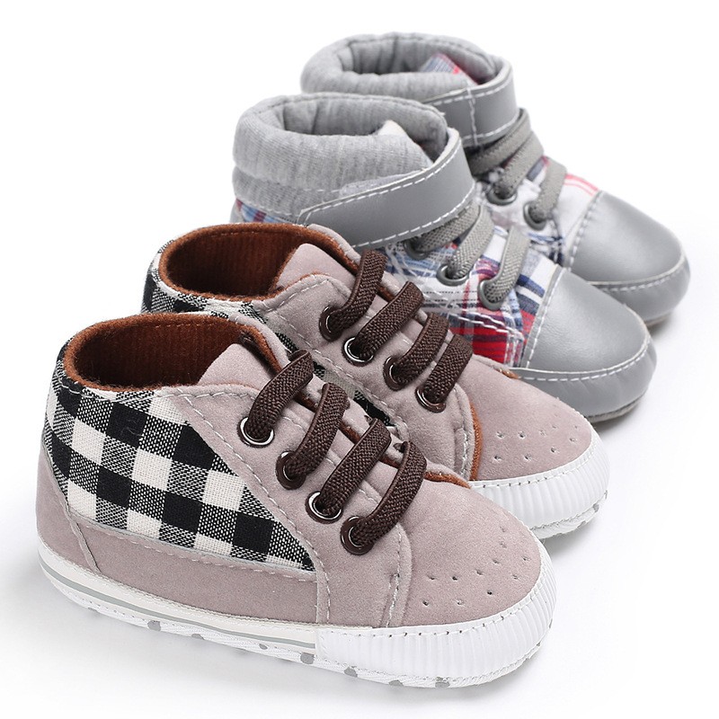 HappyOliver C79 JINHO SQUARE BOOTS Sepatu Anak Laki Sepatu Bayi Prewalker Shoes 0-18 bulan Import