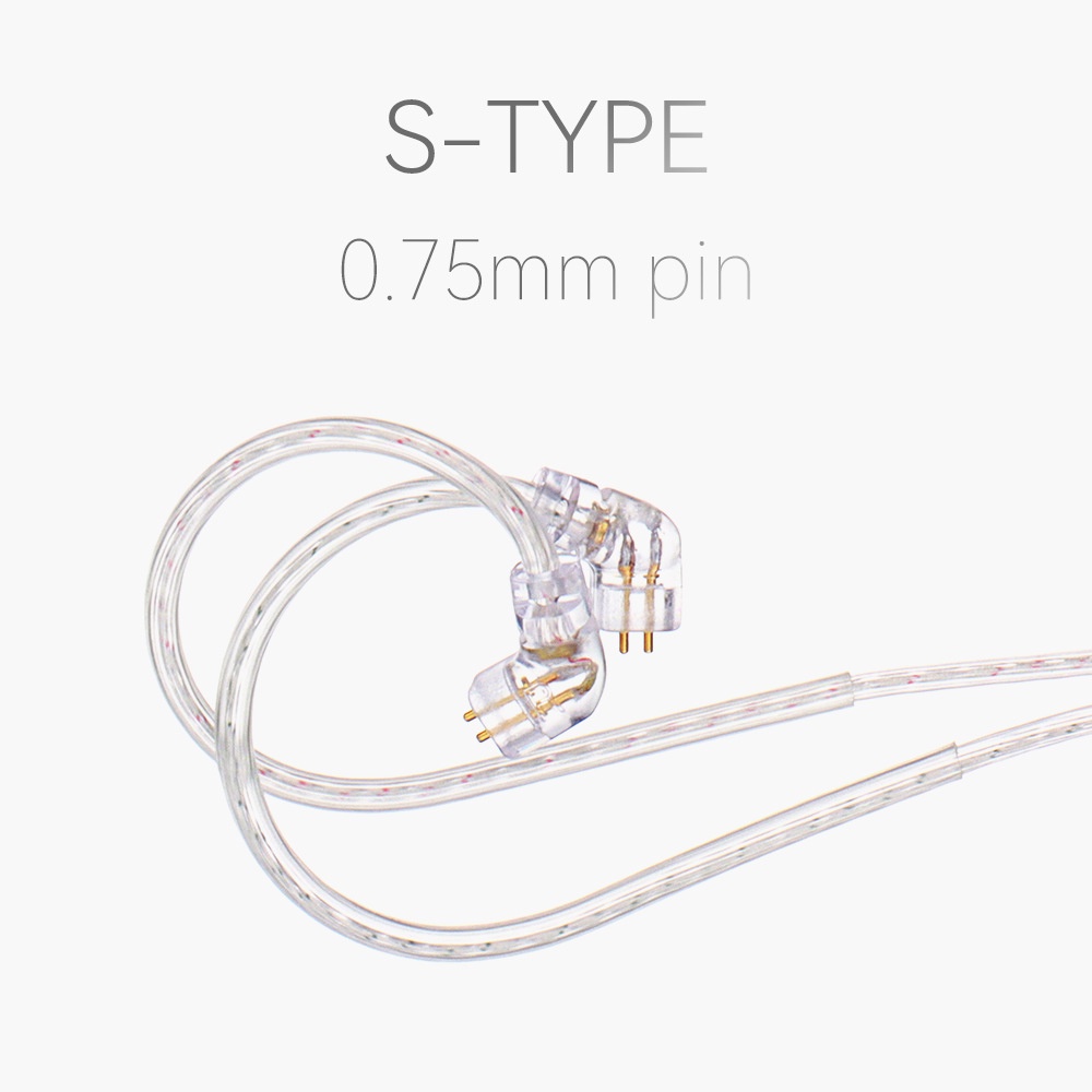 Qkz A2 Kabel Headphone 2 Pin 0.75MM Bahan Tembaga Lapis Silver Untuk KZ ZEX ZSN ZS10 Pro X