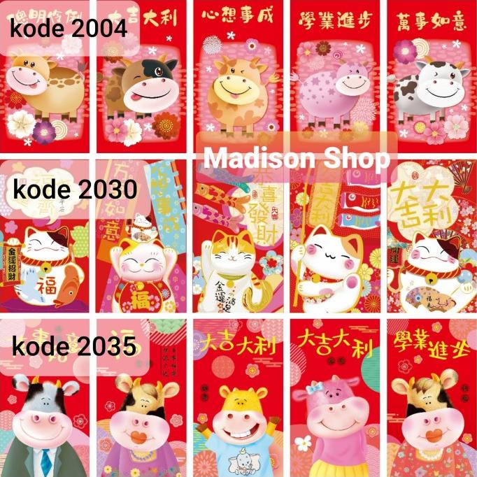 

Angpao Panjang 2021 Tahun Baru Imlek Ampao Kerbau Murah Angpau Grosir