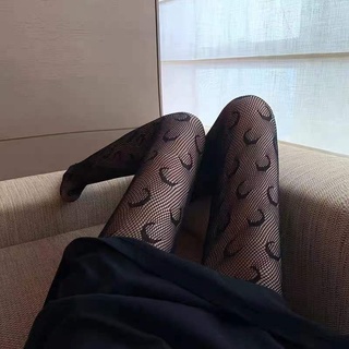 Women Fashion Moon Pattern Net Stocking 8225