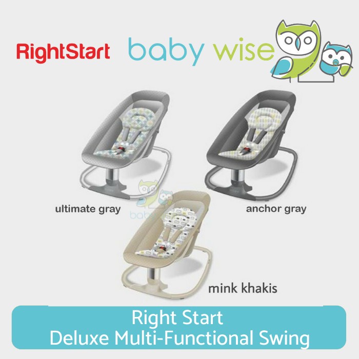 Right Start Deluxe Multifunctional Swing Automatic Baby Bouncer - Ayunan Anak Bayi Otomatis