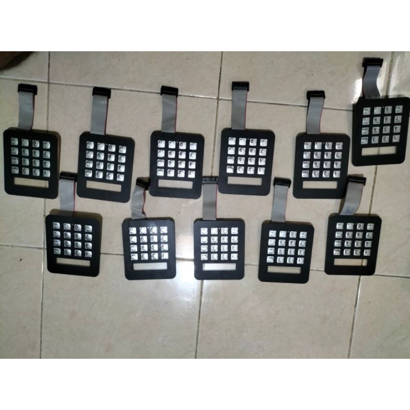 keypad gilbarco frontier