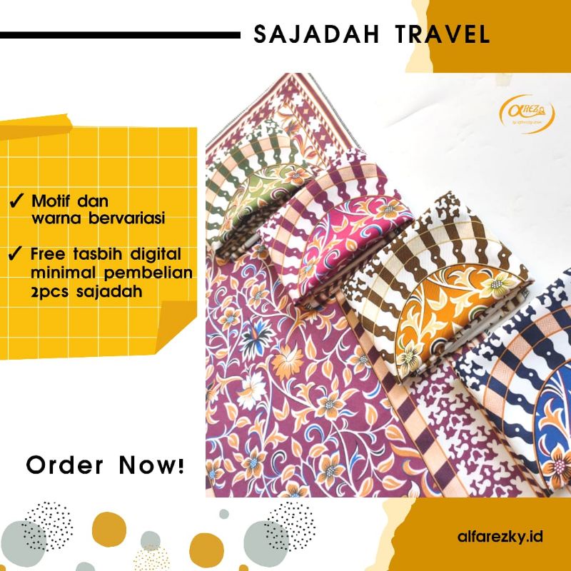 Sajadah Traveling / Sajadah PRAKTIS / Sajadah MINI