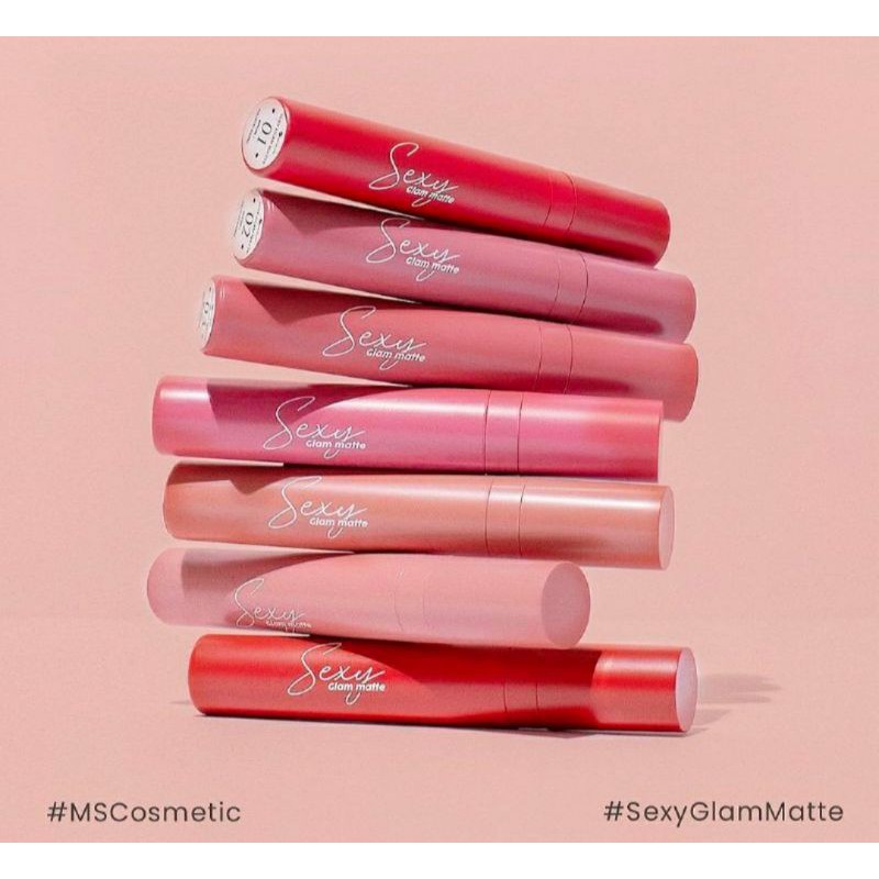 Lippmatte Ms Glow Original / Ms Glow Lipstik / Glamm Matte Ms Glow