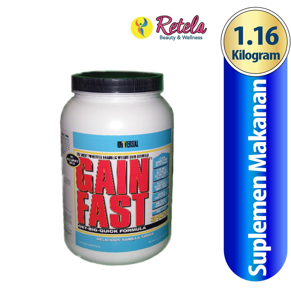 Universal Gain Fast Susu Penambah Berat Badan Fitness - 2,55Lb