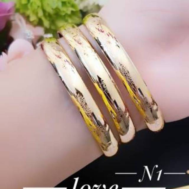 Xuping set perhiasan lapis emas 24k 1801