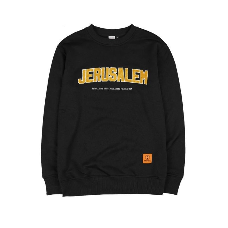 Nwd-Sweater Amsterdam Kuning Best Quality High Premium / Crewneck Jerusalem Hitam Full Tag / Jaket Sweater Tokyo Premium / Cn New York City