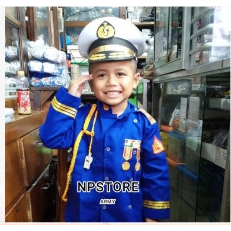 SERAGAM AKADEMI POLISI ANAK / BAJU SERAGAM AKPOL POCIL