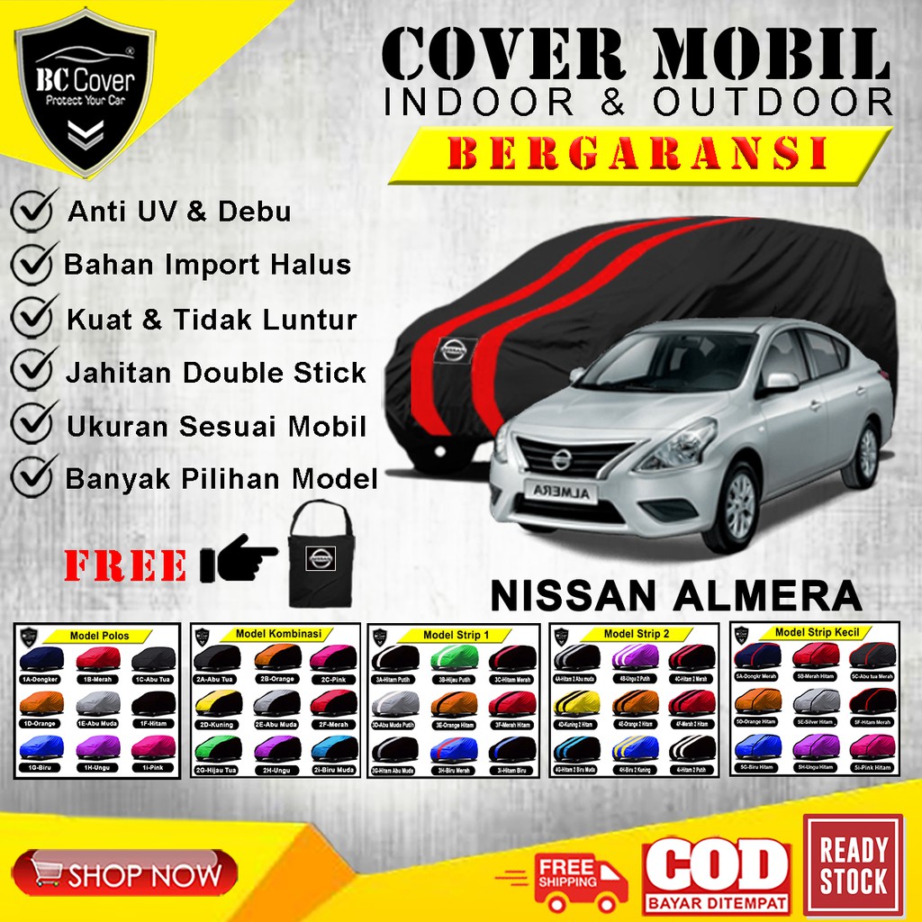 Body Cover Mobil NISSAN ALMERA / Sarung Mobil Almera / Selimut Tutup Pelindung Jas Penutup Mantol Kerudung Mantel Sedan Almera Outdoor