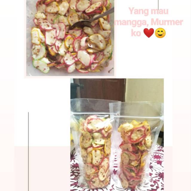 

Kerupuk seblak bantet