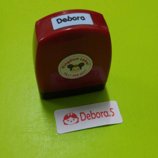 

Stempel nama Tsum-Tsum
