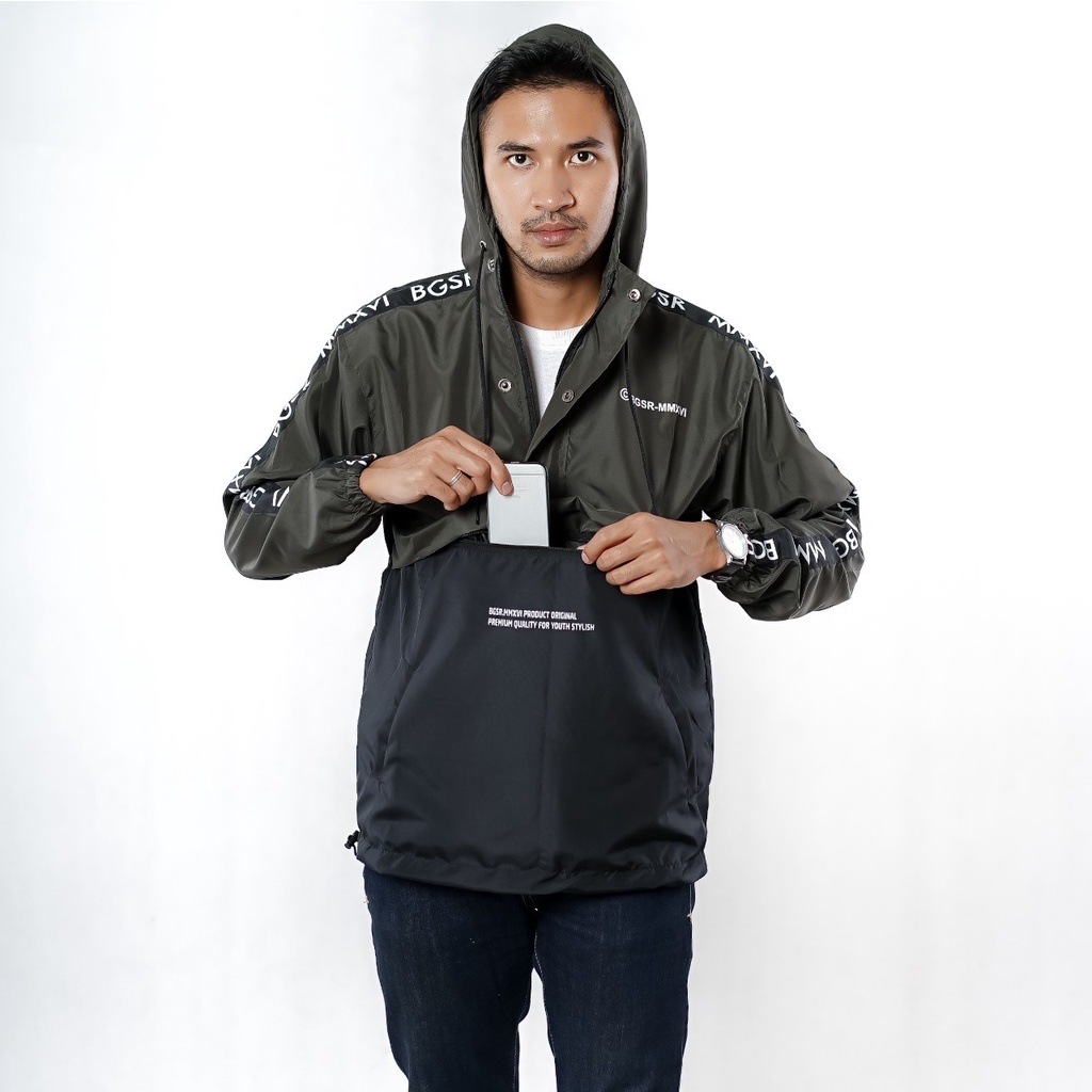 BGSR CAOUGLE MXVII ORIGINAL / JAKET CAOUGLE UNISEX / JAKET WINBREAKERS PRIA WANITA / HOODIE UNISEX