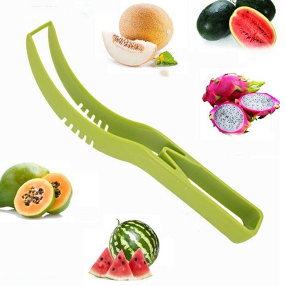 Pisau Alat Pemotong Semangka Plastik Watermelon Cutter Slicer