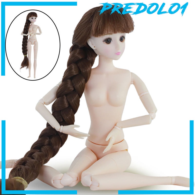 [PREDOLO1] Flexible 1/6 BJD Doll 24 Joints Ball Jointed Dolls for DIY Doll Supplies