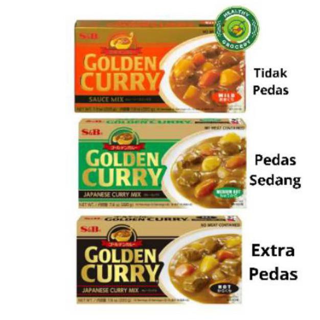 

{BISA COD} S&B Golden Curry Mix Hot Bumbu Masak 220 g BERGARANSI [Kode 1|Kode 2|Kode 3|Kode 4|Kode