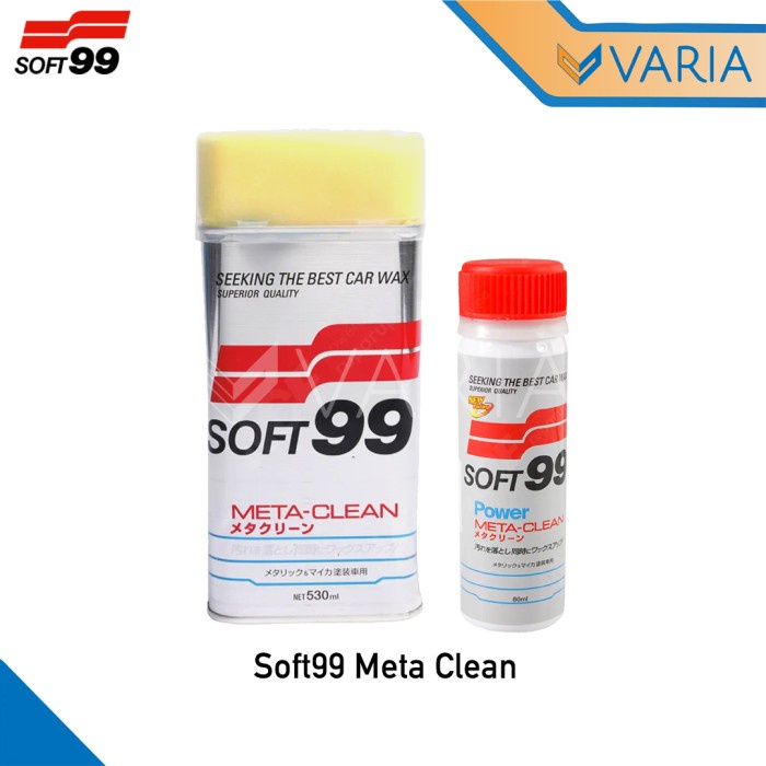 Soft99 Power Meta Clean 80 ml Liquid Wax Poles Pengkilap Body Mobil