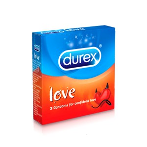 

Durex Kondom Love (3 pcs/box)