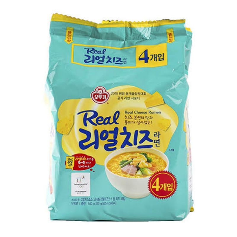 

OTTOGI REAL CHEESE 135grX4pcs