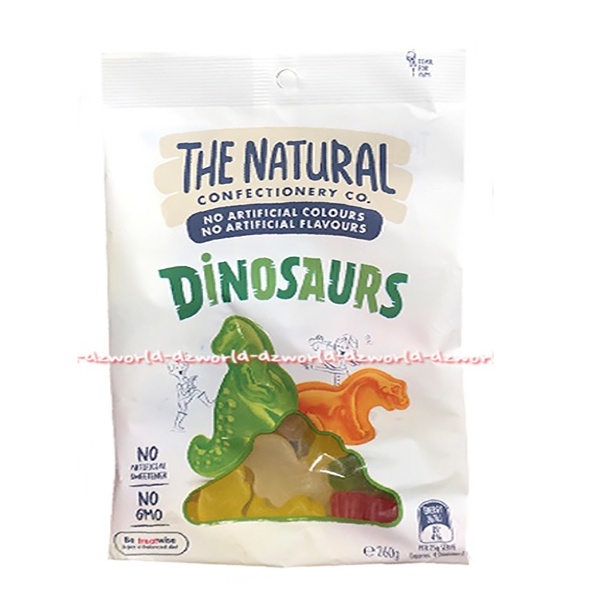 The Natural Berry Bliss 180gr Permen Soft Jellies Dinosaurs Fruit Salad Permen Jelly Jeli Lembut Rasa Buah Dinosaurus The Bery Beri