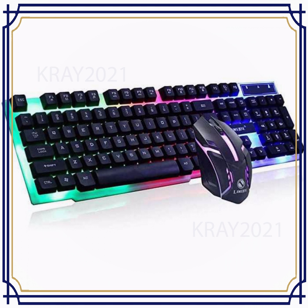 Combo Gaming Keyboard RGB with Mouse KB023