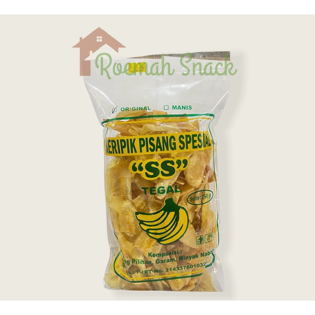 

Keripik Pisang Spesial "SS" - Tegal - Roemah Snack