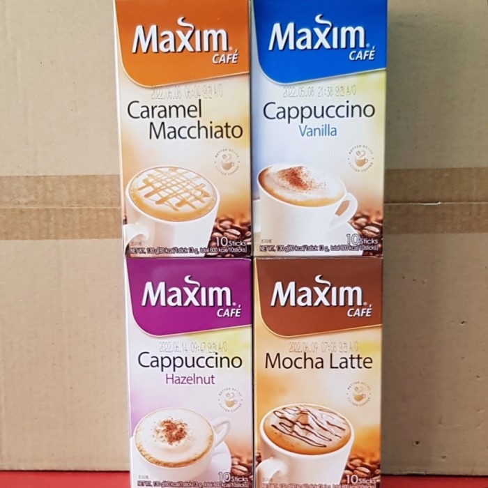 

MAXIM Coffee kopi bubuk instan KOREA 10 sticks x 13gr