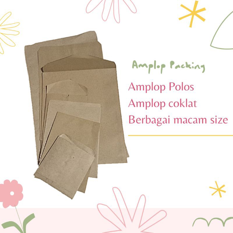 

Amplop uk 17x23cm Amplop Packing Amplop Polos