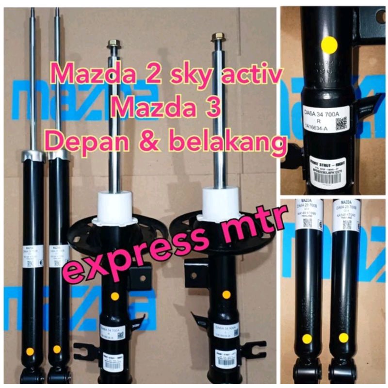 Jual shockbreaker shock absorber mazda 2 skyactiv Mazda 3 depan