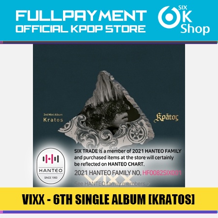 (RE-Released Album) VIXX - 3rd Mini Album KRATOS