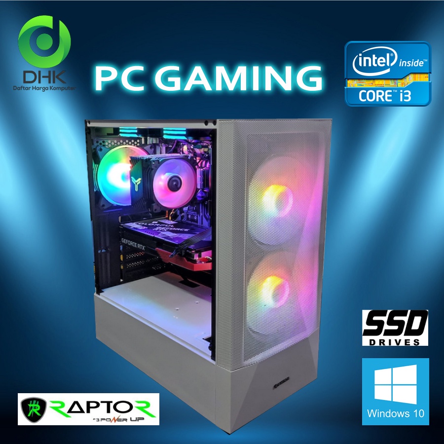 PC GAMING INTEL i3  SSD GTX 750 ti 4GB