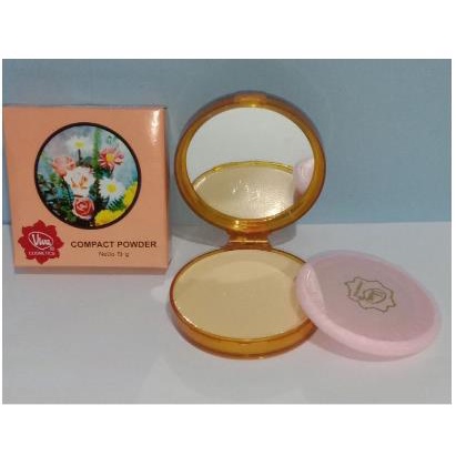 ^ KYRA ^ Viva Compact Powder  Orange Atau Lilac Bedak Padat