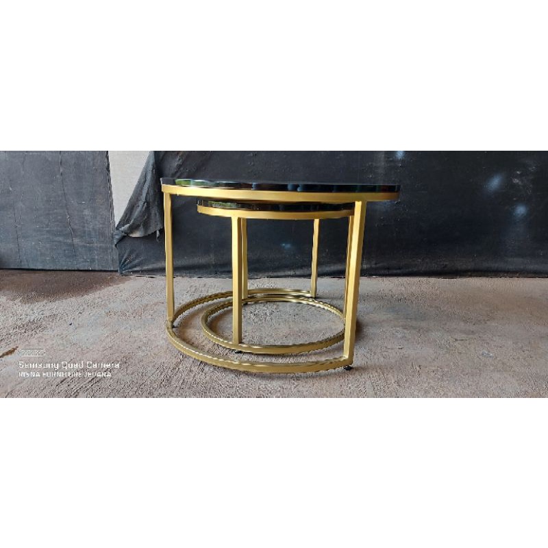 MEJA TAMU BULAT KAKI BESI#MEJA BULAT KECIL KAKI BESI