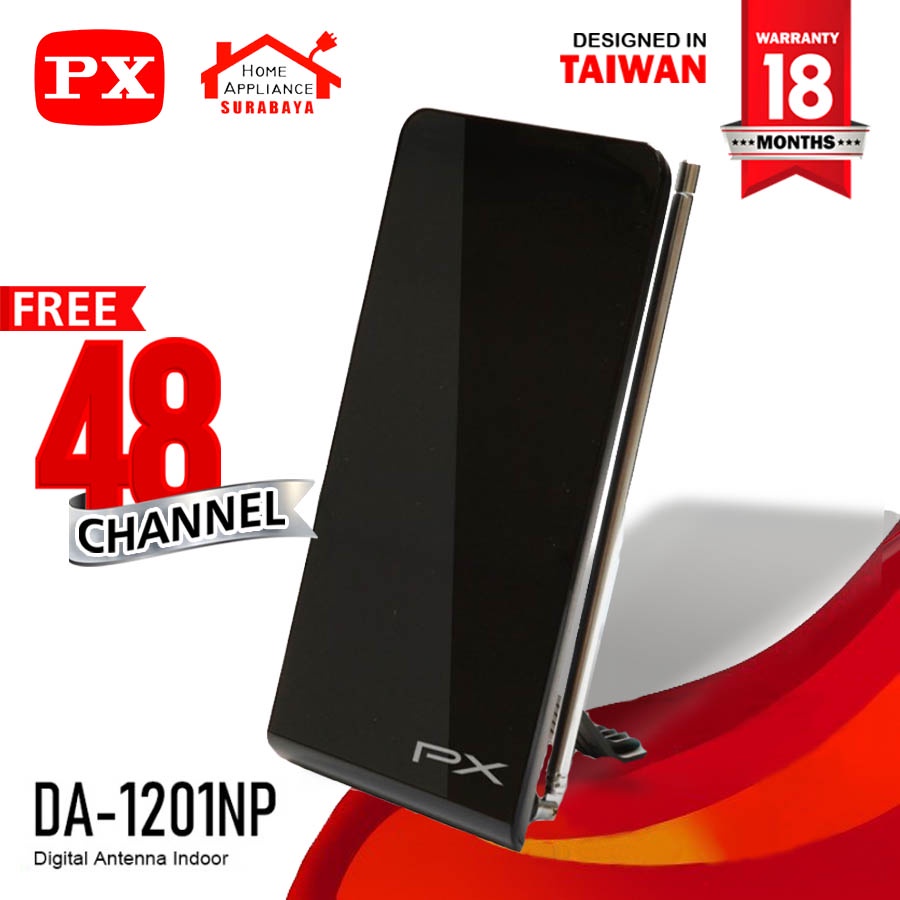 Antena TV Indoor PX DA-1201NP Digital TV DVB-T2 (Garansi 18 Bulan)